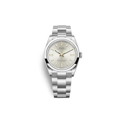 ROLEX OYSTER PERPETUAL SILVER DIAL 36MM  WATCH M126000-0001